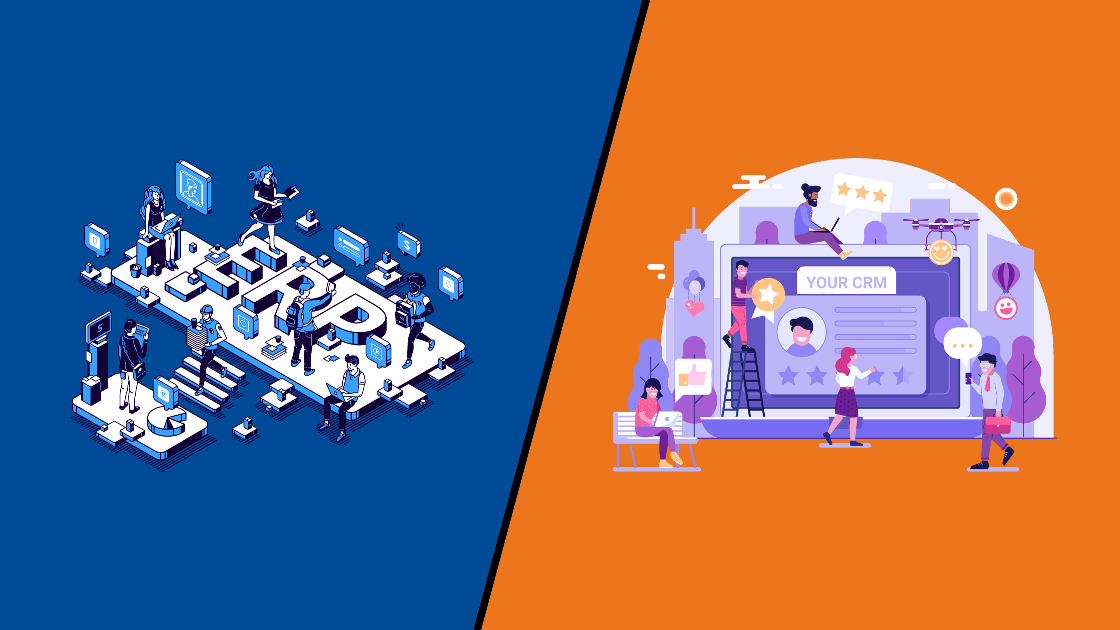 ERP VS CRM