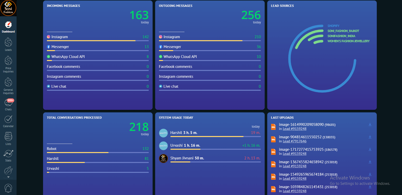 Soni-Fashion-Dashboard