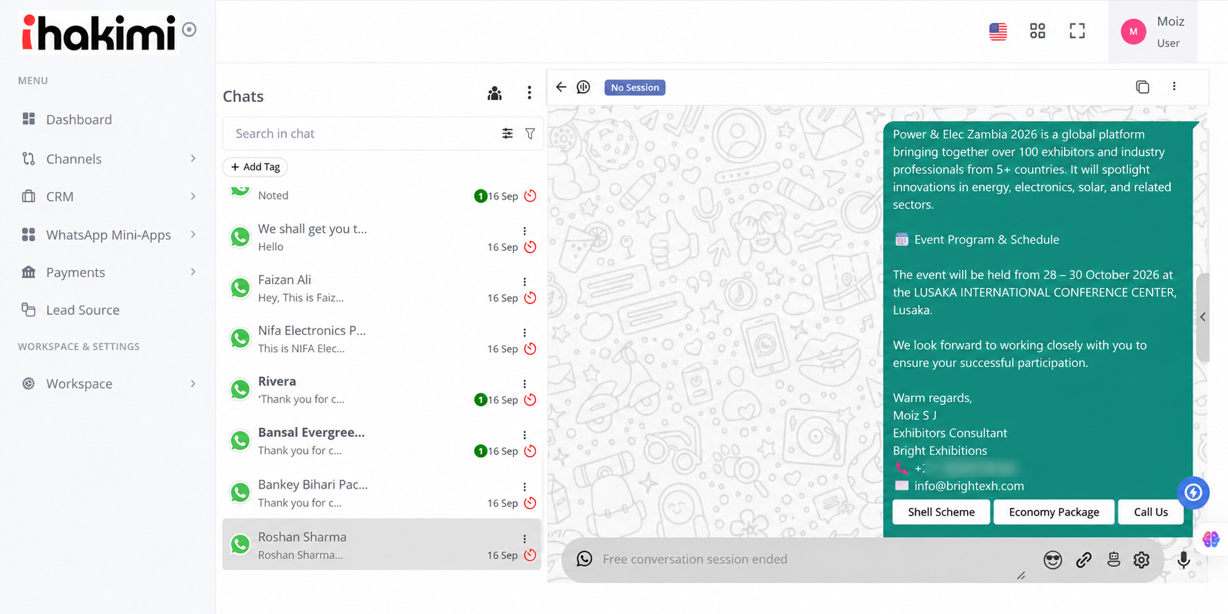 Bulk WhatsApp Campaigns