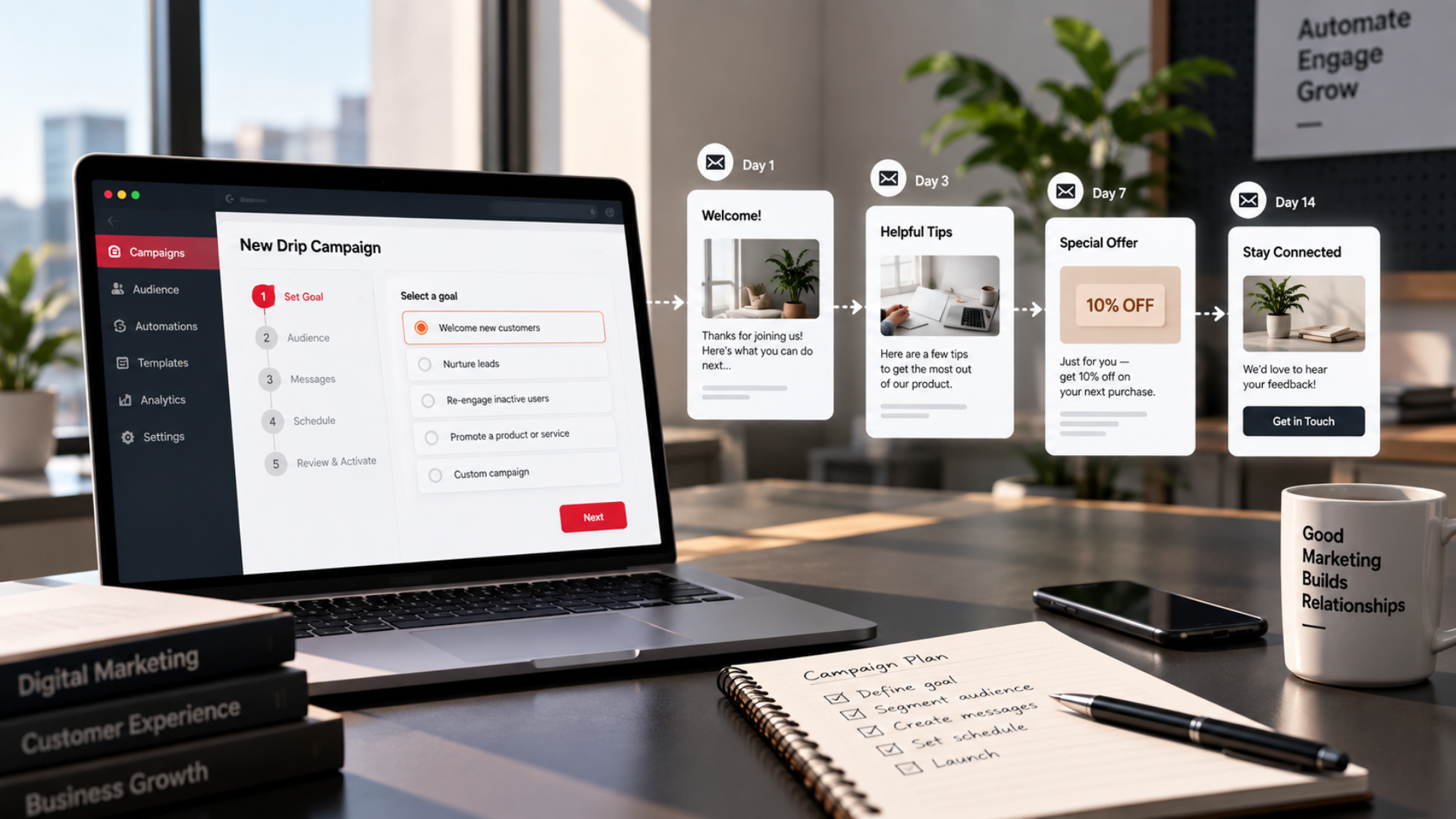 How to Create Automated Drip Campaigns