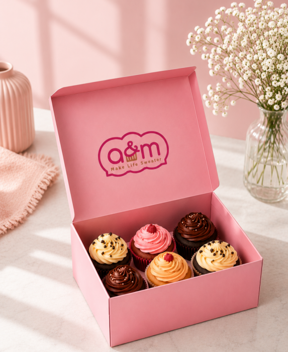 a&m cup cakes
