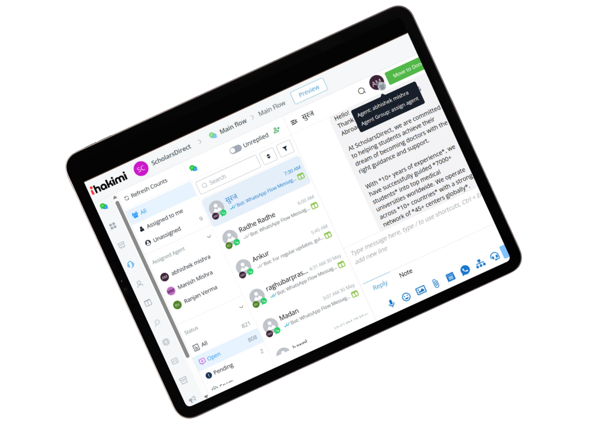 Lead Qualification Automation for Scholars Direct